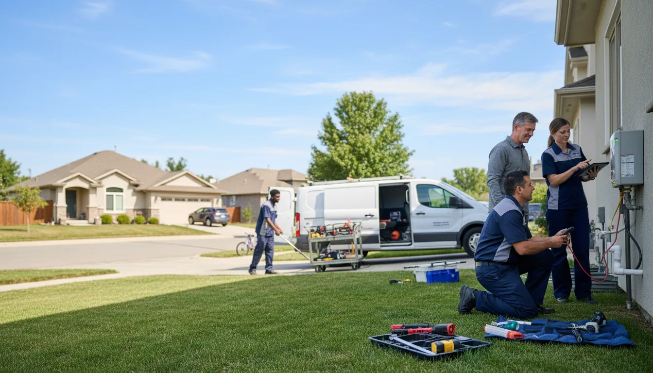 Tankless water heater service in Amarillo, TX